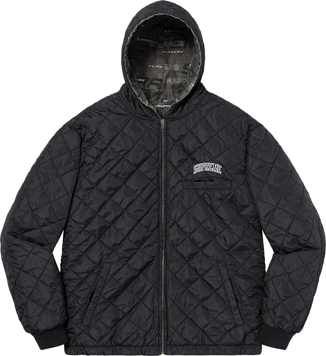 Reversible Dimensions Logo Denim Work Jacket view 20